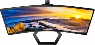 Monitor PHILIPS 34E1C5600HE 34\" VA WQHD 100Hz, USB-C PD 65W, curved 1500R, webcam 5MP