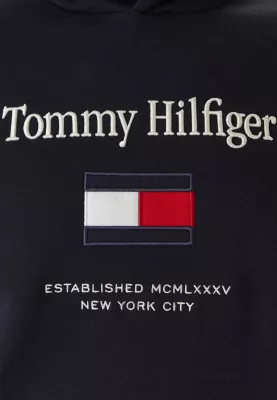 Duks me kapuç për meshkuj Tommy Hilfiger MW0MW42735, blu navy [Madhësia: L]