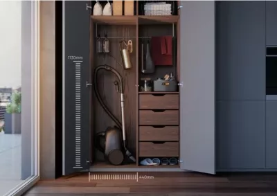 Fshesë me korrent AEG AB 61C2 KO 6000 Serie, 3.5L, 650W, gri