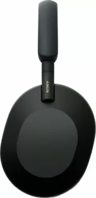 Kufje Sony WH-1000XM5 Bluetooth me ANC dhe mikrofon, të zeza, set me këllëf
