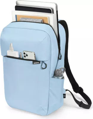 Çantë shpine DICOTA D32122-RPET, 16", Notebook, Poliester, Ice Blue