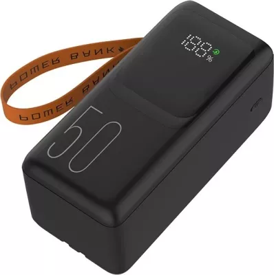 Power bank Tracer VOUGE-5, 50000 mAh, Ekran LCD, i zi