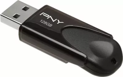 Pendrive PNY Attaché 4 2.0 128 GB USB 2.0, e zezë