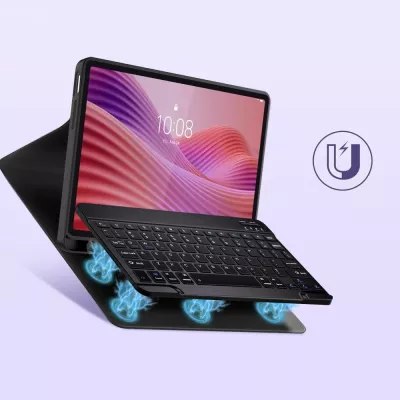 Mbështjellës me tastierë Bluetooth Tech-Protect SC Pen për Lenovo Tab 10.1 TB-311, e zezë