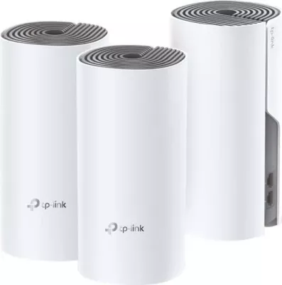Router mesh / Access Point TP-Link Deco E4 AC1200 1Gbps e bardhë 3-pack