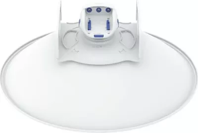 Antena Ubiquiti UISP Dish, 30 dBi, 5.15 - 6.875 GHz, Polarizim i dyfishtë, IPX6, Alumini, Bardhë