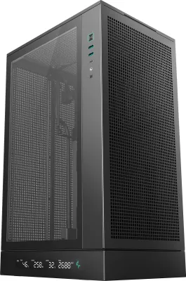 Kasë Deepcool CH270 DIGITAL mini tower, xham i temperuar, e zezë