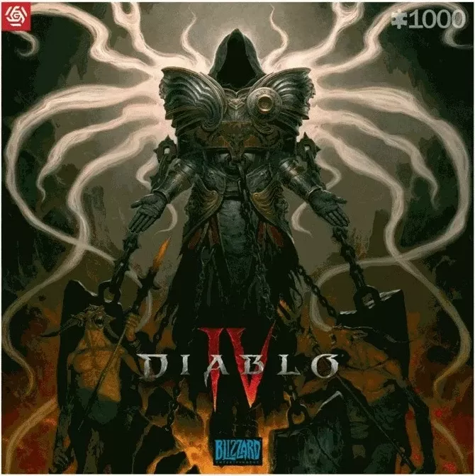 Puzzle lojëra Good Loot Diablo IV Inarius, 1000 pjesë, Multikolor