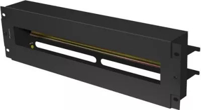 Panel shpërndarës rryme Lanberg 3U 19 inch me shinë DIN TS-35, zi
