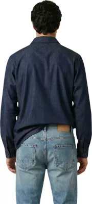 Overshirt këmishë për meshkuj Gianni Lupo GN21822, denim [Madhësia: XL]