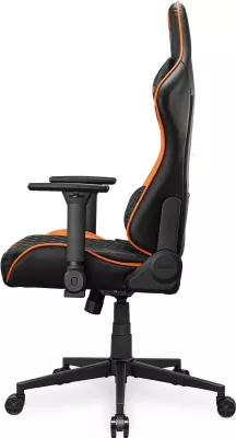 Karrige gaming Cougar Armor One V2, e zezë/portokalli