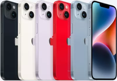 Celular Apple iPhone 14, 128 GB, Blu