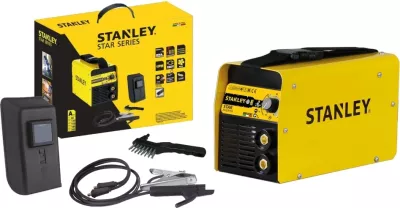 Aparat saldimi inverter Stanley STAR7000, 7.0 kW, 5-100A, verdhë/zi, set me aksesorë