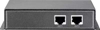 Repeater rrjeti LevelOne PoE, Cascadable, 2 dalje PoE, i zi