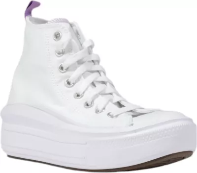 Atlete për femra Converse Chuck Taylor All Star Move A03667C, të bardha-vjollcë [Madhësia: 37.5]