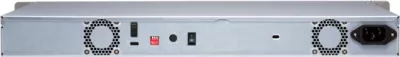 Njësi zgjerimi USB QNAP TR-004U, 4-bay SATA 3.5\"/2.5\", RAID, USB-C, 1U rack, e zezë
