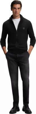 Kardigan për meshkuj Boss Kanozip_S 10272322 01 50543692, i zi [Madhësia: XL]