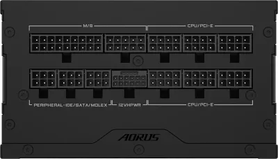 Njësi furnizimi me rrymë Gigabyte AORUS ELITE P1000W ICE, PCIe 5.0, 80 PLUS Platinum, Dizajn plotësisht modular, 1000 W