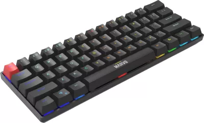 Tastierë mekanike Marvo KG933G Saber 61 60% RGB USB Type-C e zezë