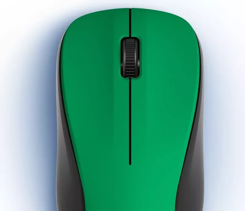 Maus wireless Hama MW-300 V2, 1200dpi, i gjelbër
