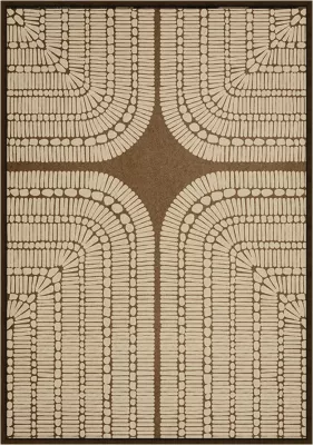 Pikturë dekorative New Age, kanavacë, ngjyrë bezhë-kafe, 80x120x4cm