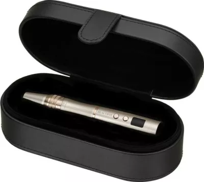 Pajisje bukurie Beautifly Meso Intense, 6 nivele intensiteti, ekran LCD, ngjyrë ari