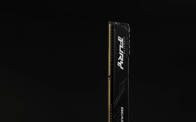RAM Memorje Kingston FURY Beast 32GB (2 x 16GB) DDR4 3200MT/s CL16, e zezë