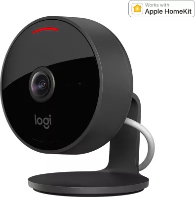 Kamerë sigurie Logitech Circle View, IP, Wireless, Brendshme & jashtme, Bullet, Grafit