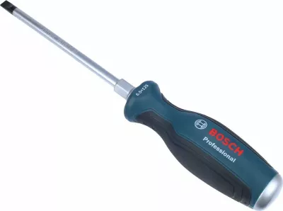 Kaçavidë Bosch Professional SL 6,5 x 125 mm, krom-vanadium, SoftGrip, blu/zezë