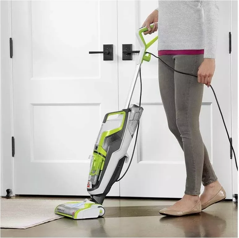 Fshesë elektrike vertikale BISSELL CrossWave Professional 17134, pa qese, 0.82L, Gri