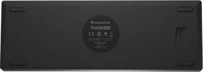 Tastierë Genesis Thor 660 G2 RGB, Gateron Red, e zezë