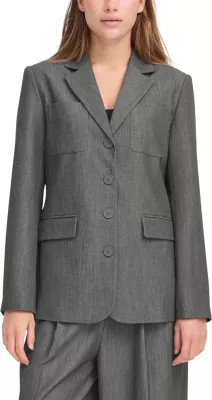 Blazer për femra Ichi IHFILANO BL 20124451, gri [Madhësia: 36]
