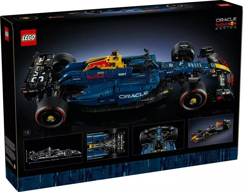 Set LEGO Technic Oracle Red Bull Racing RB20, 42206, për të rritur, Blu