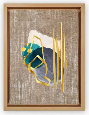 Pikturë dekorative në kanavacë, shumëngjyrëshe, Wallity, LNJ31942523284, 36x46cm