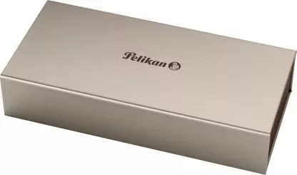 Stilolaps Pelikan Souverän 600, majë ari/rhodium, piston, i zi/kuq/artë