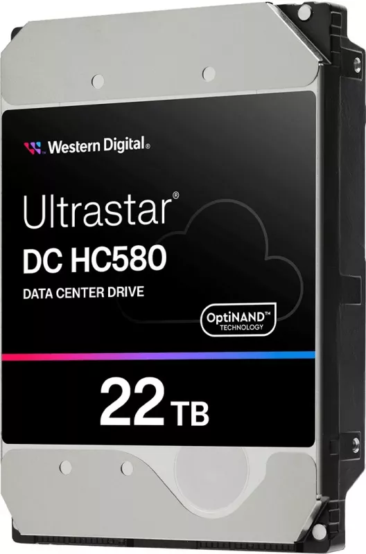 Hard disk i brendshëm Western Digital Ultrastar DC HC580 22TB, 3.5", SAS, 7200 RPM