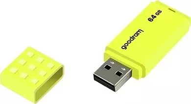 USB Flash Drive GoodRAM, 64GB, e verdhë