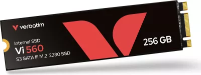 SSD interne Verbatim Vi560 S3, M.2 2280 SATA III, 256GB