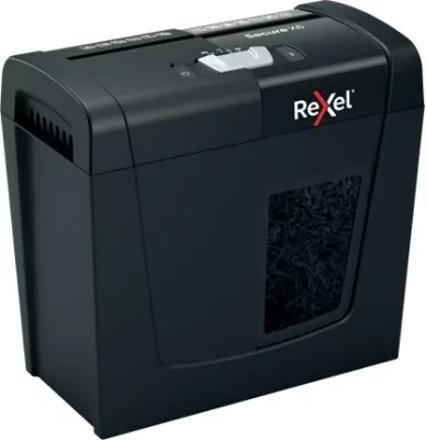 Grirëse letre Rexel Secure X6, e zezë