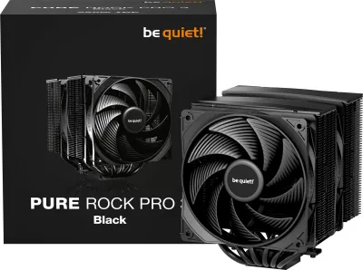 Ftohës ajri be quiet! Pure Rock Pro 3, 12 cm, 2000 RPM, i zi