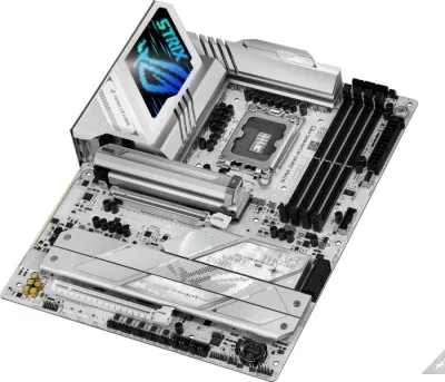 Pllakë amë ASUS ROG STRIX Z890-A Gaming WiFi, LGA1851, DDR5, ATX, Wi‑Fi 7, 2.5GbE, USB4/Thunderbolt 4, e bardhë
