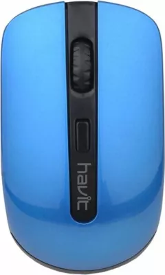 Maus wireless optik HAVIT HV-MS989GT, 800-1600 DPI, 4 butona, 2.4GHz, USB receiver, zi/kaltër