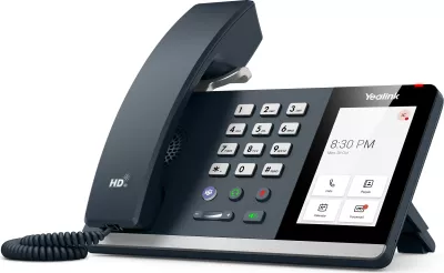 Telefon IP Yealink MP54 E2 Teams, ekran 4 inç, Wi-Fi, Bluetooth, gri