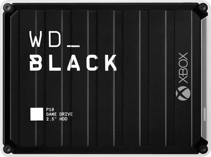 Hard disk Western Digital P10, 4 TB, 2.5", 3.2 Gen 1, e zezë