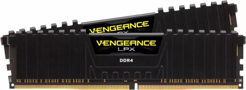 RAM Memorje Corsair Vengeance LPX 32GB (2x16GB) DDR4 3200MHz CL16, e zezë
