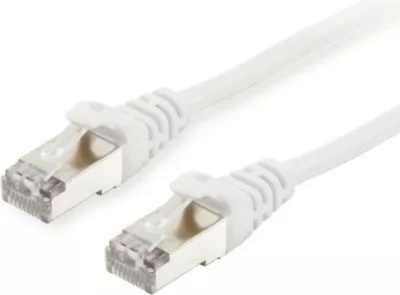 Kabllo rrjeti Cat6 Equip 0.25m, S/FTP, RJ-45, e bardhë