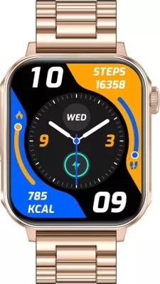 Smartwatch Colmi P80 1.83" HD, thirrje Bluetooth, 100+ sporte, IP67, rrip çelik, ari