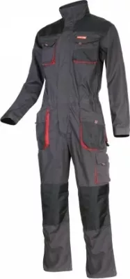Kominoshe mbrojtëse pune LAHTI PRO L4150360 3XL (60), gri e errët/kuqe