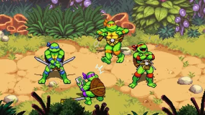 Lojë për PlayStation 5 Merge Games Teenage Mutant Ninja Turtles: Shredder's Revenge, PEGI 12, set me udhëzues xhepi + zinxhir çelësash