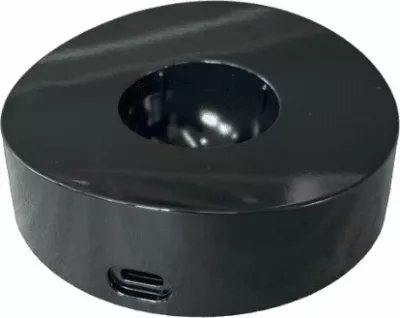 Drejtues flokësh pa kabllo SkinVibe Luna MiniWireless SV-003BK, 210°C, pllaka qeramike 20 mm, 3 nivele temperature, LCD, e zezë, me qese mbrojtëse